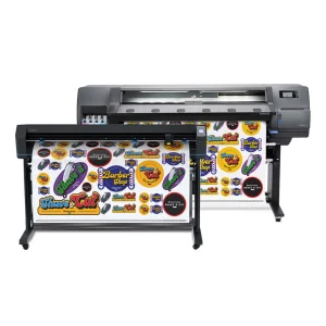 a vinyl printer and a vinyl cutter